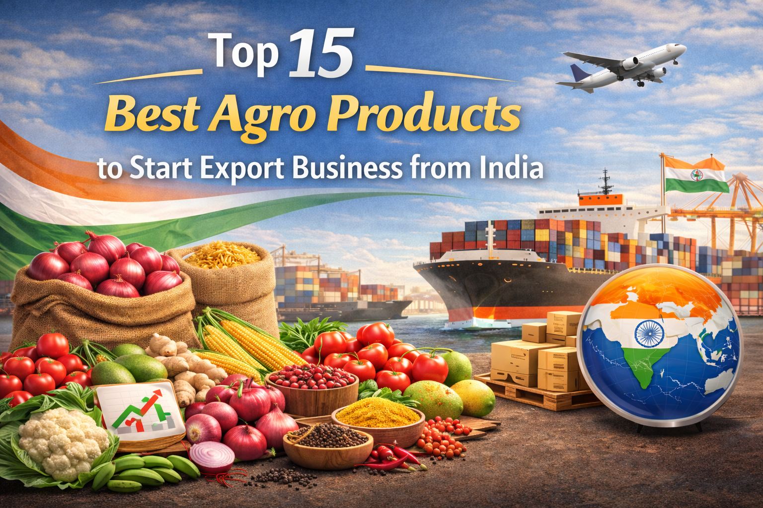 Top 15 Best Agro Products to Start Export Business from India