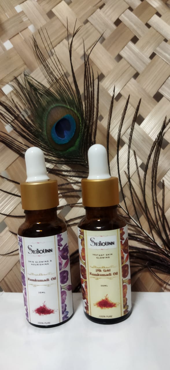 Kumkumadi oil& Kumkumadi 24k gold Oil/ Serum