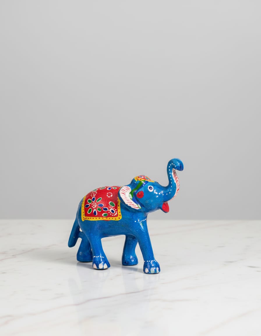 6 inch Elephant Sky Blue