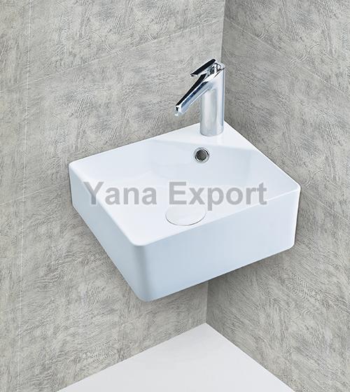 Ceramic Corner Wash Basin