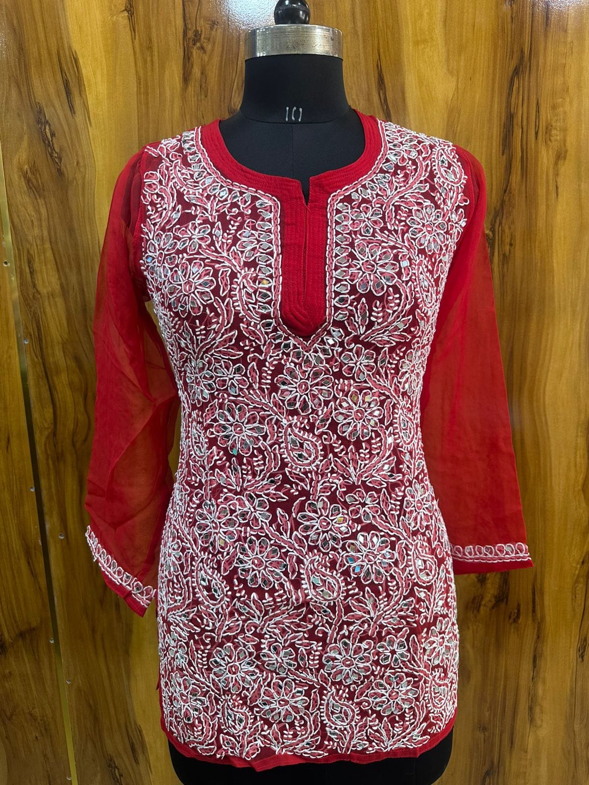 Rayon Chikankari Kurta