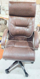 Dark Brown leather chair