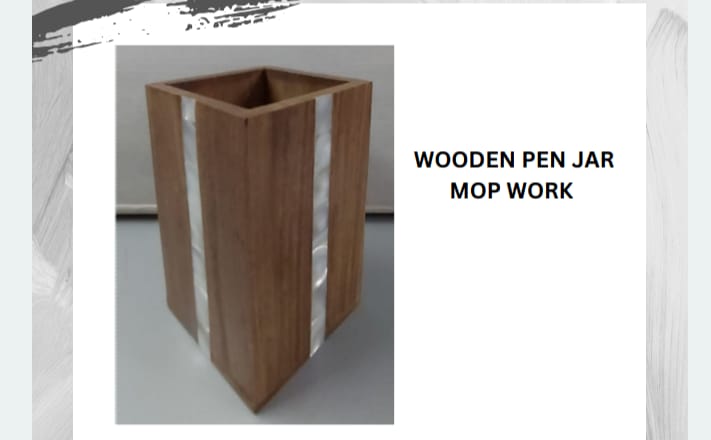 WOODEN PEN JAR MOP WORK