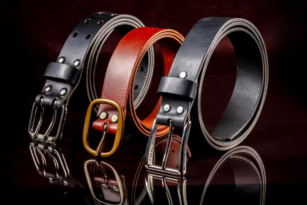 Multicolored Leather Belts