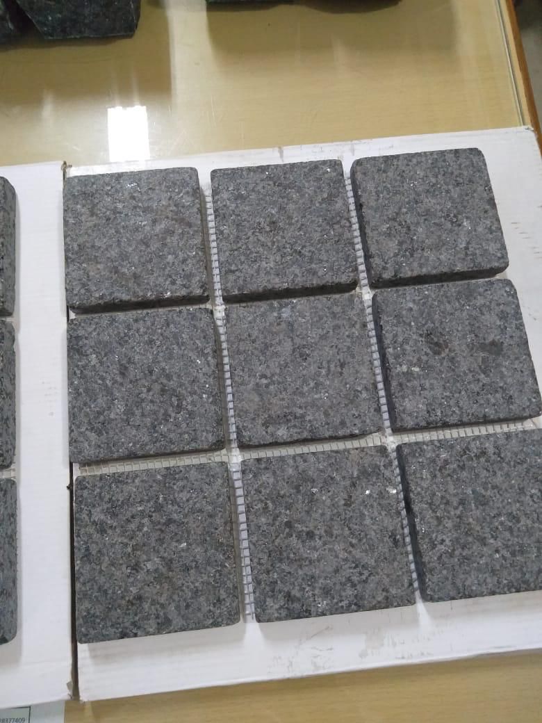 Black Granite Cobblestone.