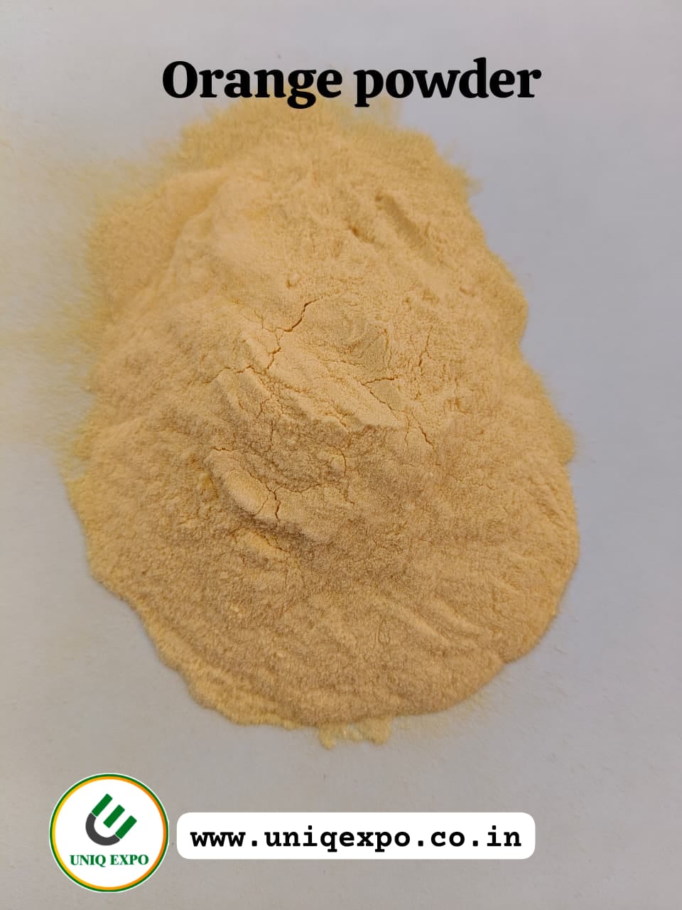 Orange fruit powder
