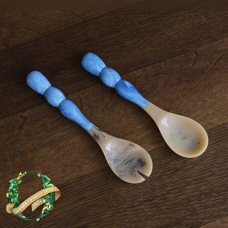 Beatriz Ball Resin Rio Bubble Salad Servers