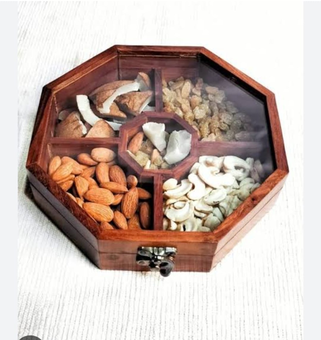 Wooden Dry Fruits Box