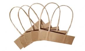 Rope handle paper bag