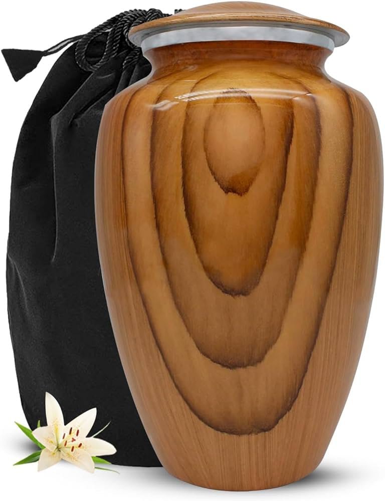 Wood urns