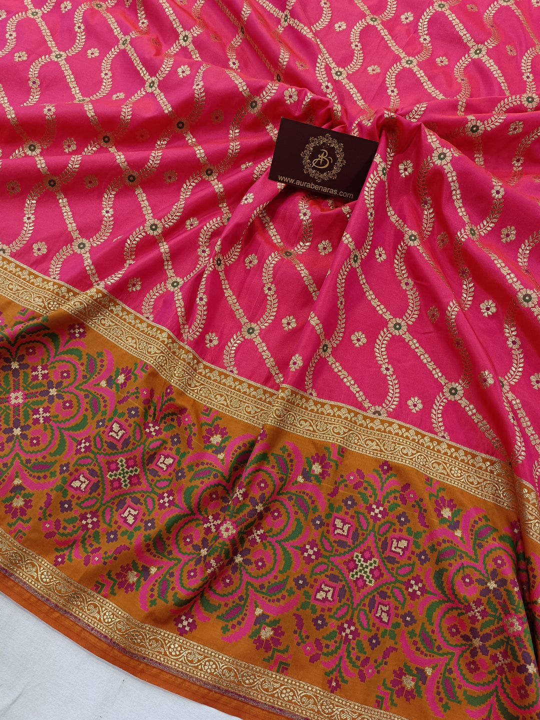 Silk Banarashi Weaving Soft Sarees