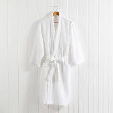 Cotton Waffle Bathrobe 