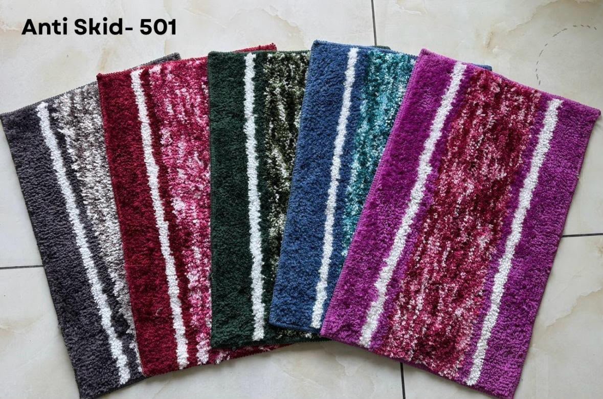 Anti-Skid Striped Bath Mat