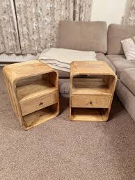 Bed set with side table, cabinet, sideboard 