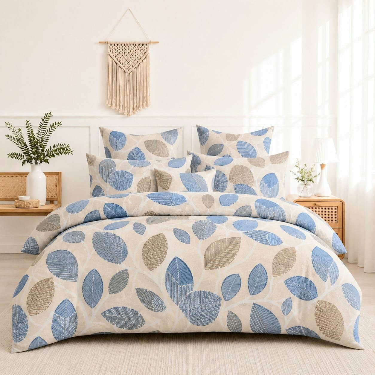 Comfort 5 Cushion Bedsheet Set 