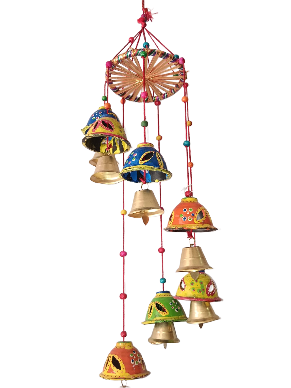 Cut Bell and Chakra Jhumar