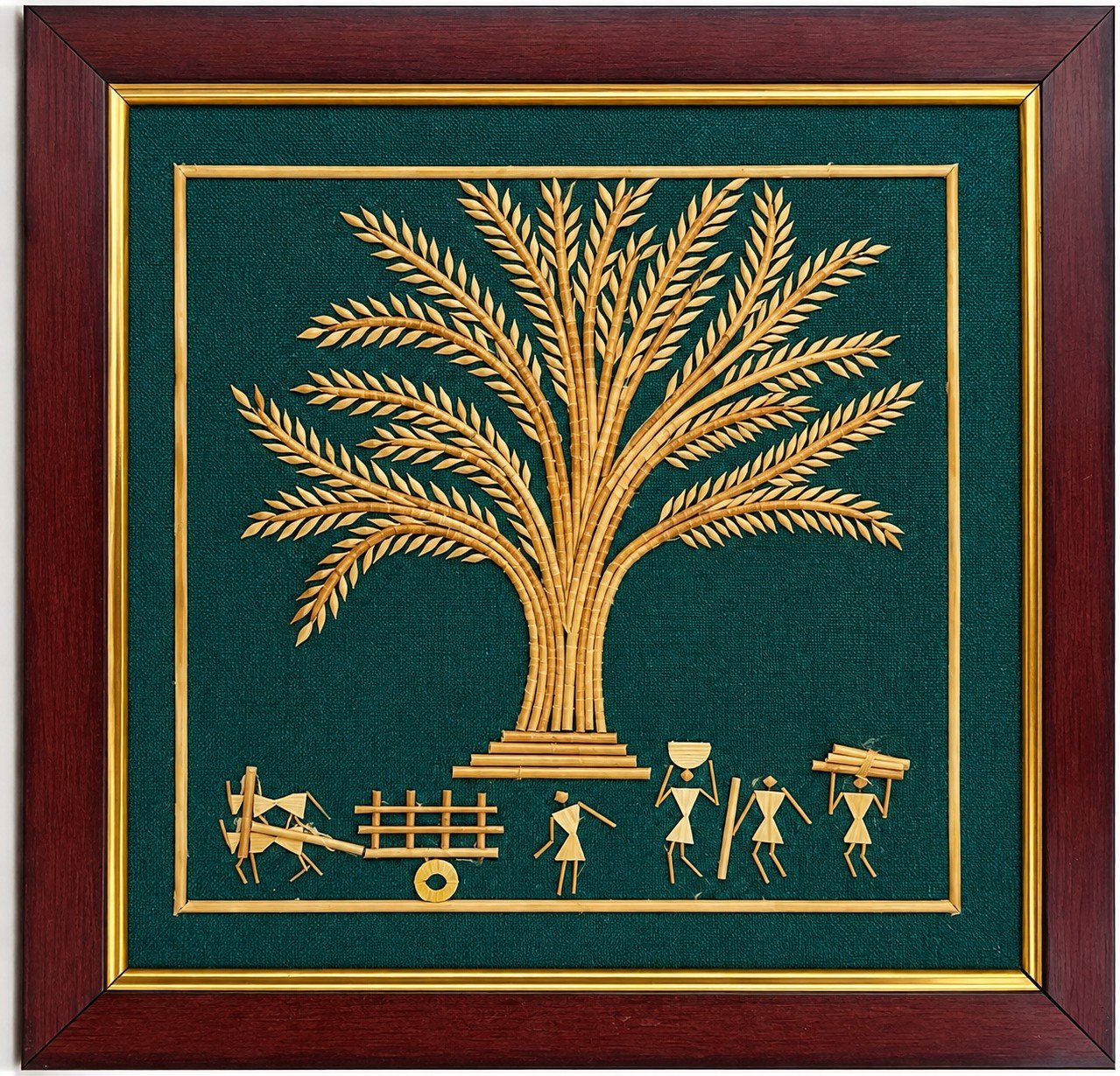 Handmade Paddy Straw Art