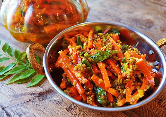 Instant mixed vegetable pickle