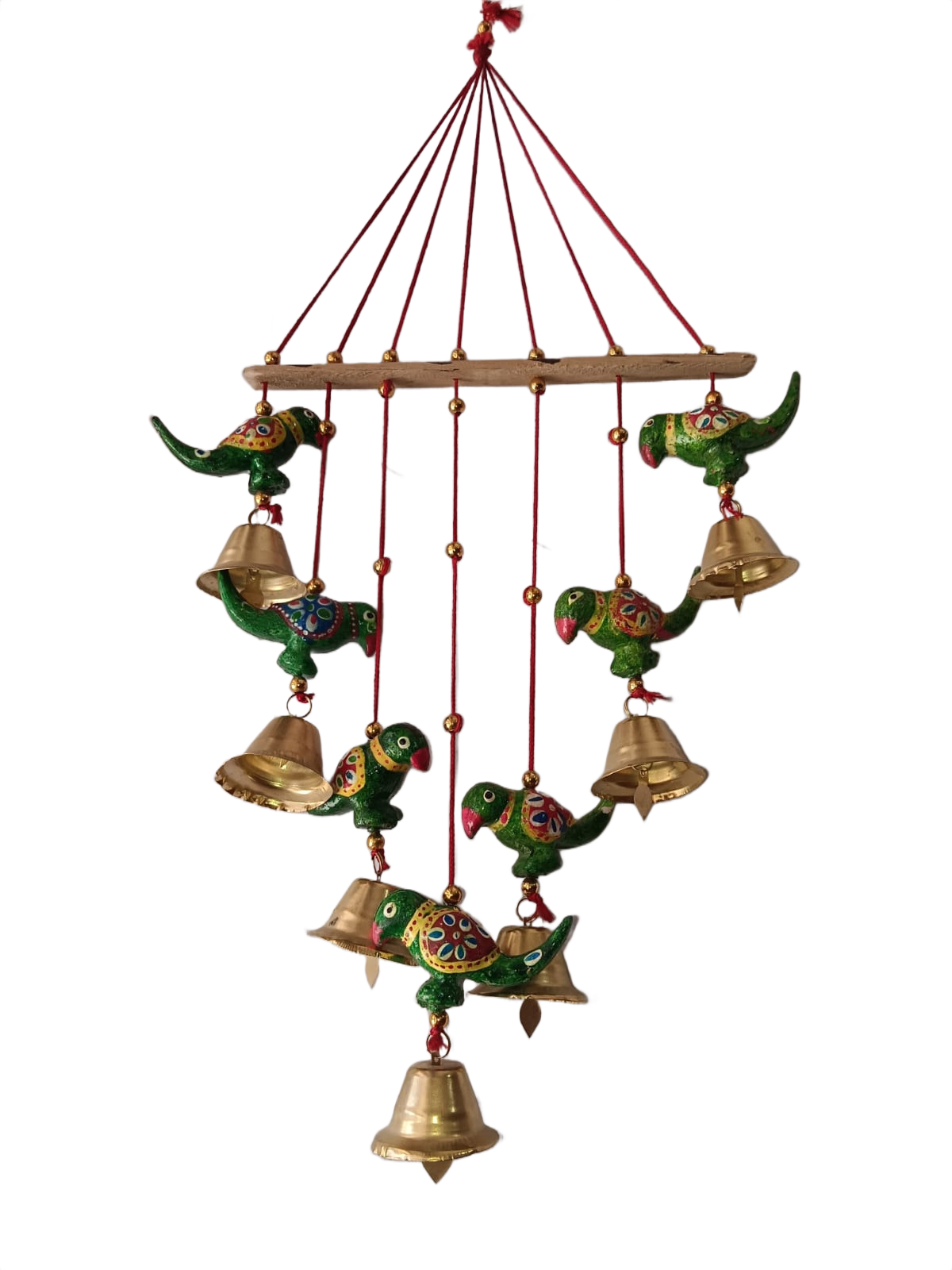 Parrot Windcheme in Bamboo