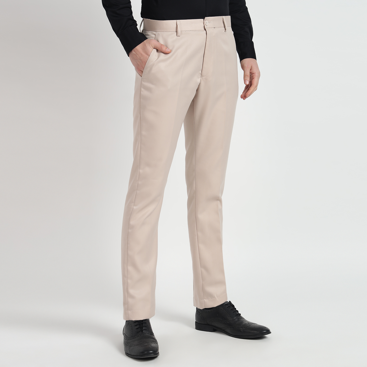 Cream Trouser