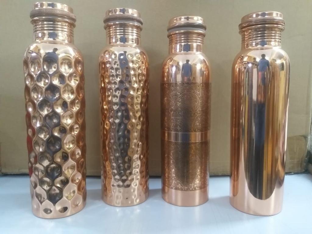 pure copper water bottles